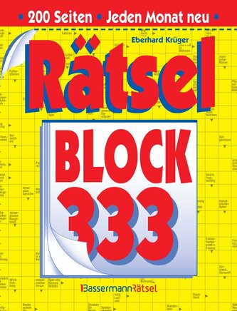 Rätselblock 333 (5 Exemplare à 2,99 EUR)