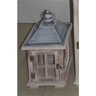 Dřevěná lucerna D6490/M