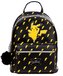 Batoh dámský Pokémon: Pikachu (objem 7 litrů|22 x 28 x 11 cm) černý polyuretan