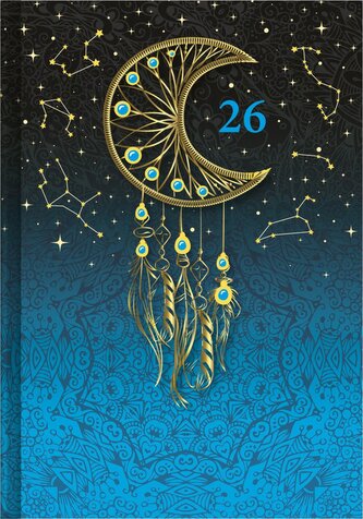 Denní diář 2026 - Art Lapač snů (A5)