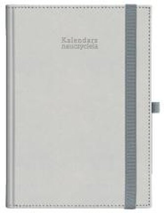 Kalendarz naucz. 2025/26 A5 Nebraska gumka srebrny