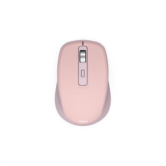 Hama bezdrátová Multi Device myš WM-450, tichá, růžová