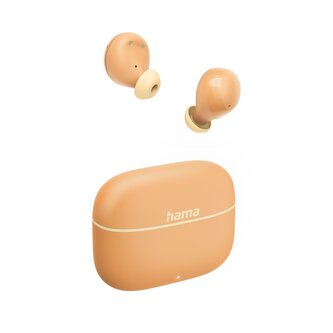 Hama Bluetooth sluchátka Freedom Buddy II, špunty, oranžová Hama Bluetooth sluchátka Freedom Buddy II, špunty, oranžová