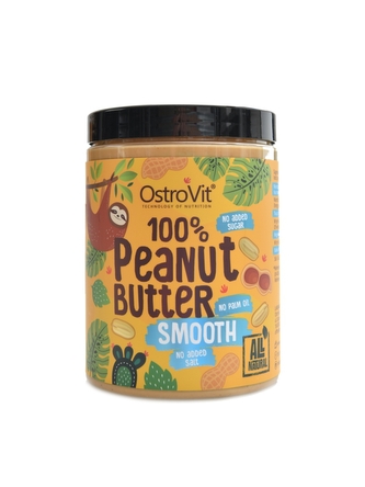 Ostrovit - Peanut butter smooth 1000g arašídové máslo jemné