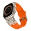 SKINARMA Titon řemínek pro Apple Watch 49/45/44 mm oranžový