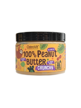 Ostrovit - Peanut butter crunchy 500g arašídové máslo křupavé