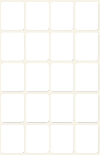 Avery Zweckform 3043 Etikety na ruční popis 22x18 mm, 120 ks, bílé