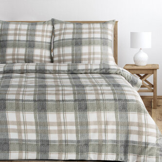 Povlečení GEOMA II. 100% bavlna 1x 220x200 cm, 2x povlak 70x80 cm francouzské povlečení MyBestHome