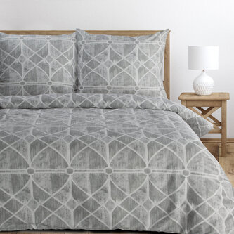 Povlečení GEOMA I. 100% bavlna 1x 220x200 cm, 2x povlak 70x80 cm francouzské povlečení MyBestHome