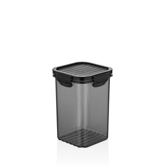 Dóza plast vysoká 1250ml 11,6x11,6x16,5cm