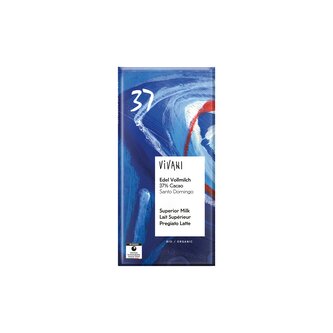 Čokoláda mléčná Santo Domingo 80 g BIO   VIVANI