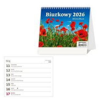Kalendarz 2026 biurkowy MiniMax tygodniowy HELMA