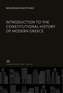 Introduction to the Constitutional History of Modern Greece