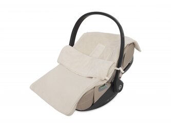 Fusak do autosedačky Basic Knit Oatmeal