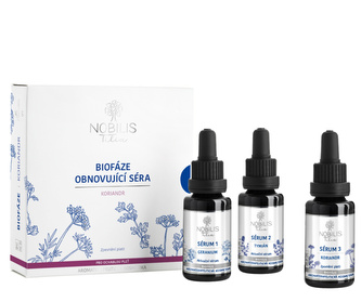 Biofáze Obnovující séra Koriandr, 3x20 ml
