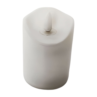 LED svíčka bílá, 12,5 x 5,3 cm 