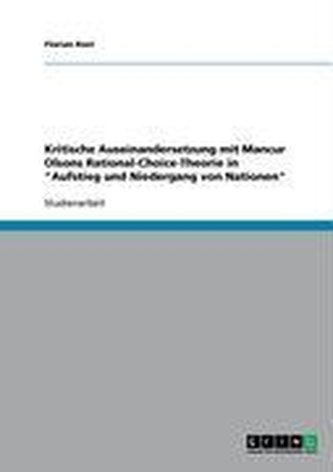 Kritische Auseinandersetzung mit Mancur Olsons Rational-Choice-Theorie in \"Aufstieg und Niedergang von Nationen\"