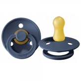 Kaučukový dudlík BIBS, 0-6 m, tm. modrý