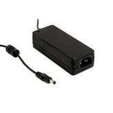 Spínaný síťový napájecí adaptér 60W, 12V/5A DC, souosý konektor 5,5/2,1mm, vnitřní plus, stabilizovaný