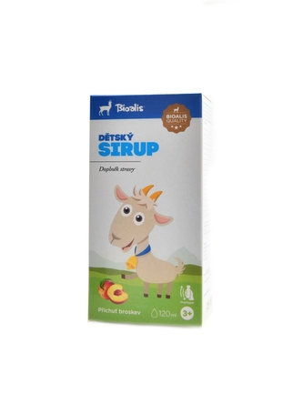 Bioalis - Dětský sirup s kozím kolostrem 120 ml