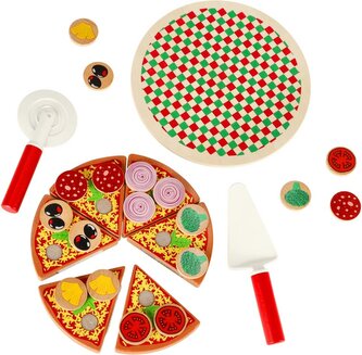 KIK Dřevěná pizza s příslušenstvím KIK Dřevěná pizza s příslušenstvím