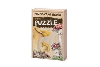 Lesní svět Sada puzzle - Houby