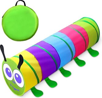 KIK Dětský prolézací tunel Housenka