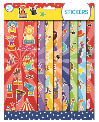 Sada samolepek cirkus 8 listů