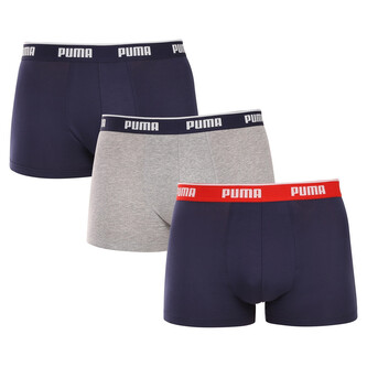 3PACK pánské boxerky Puma vícebarevné (701234187 005) L