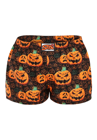 Dámské trenky Styx art klasická guma Halloween dýně (K1755) XXL