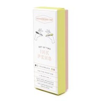 Zestaw 2 długopisów Off White&Taupe w pudełku