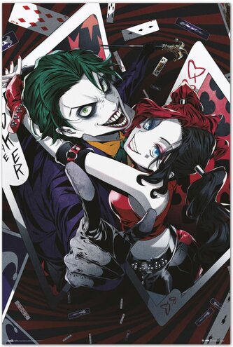 Plakát DC Comics: Harley Quinn and Joker (61 x 91,5 cm) 150 g