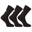 3PACK ponožky Under Armour černé (1386311 001) L