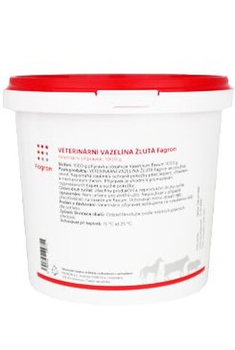 Vazelína žlutá - veterinární 1000g