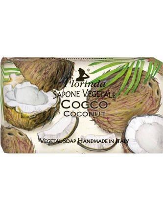 FLORINDA-TROPICKÉ VŮNĚ: Rostlinné mýdlo „Kokos“ 100g TML K2163