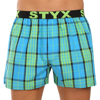 Pánské trenky Styx sportovní guma vícebarevné (B1102) M