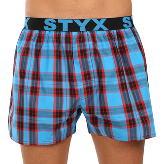 Pánské trenky Styx sportovní guma vícebarevné (B1110) XXL