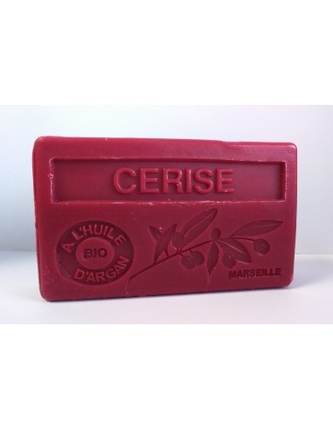 Mýdlo s bio arganovým olejem - Cerise (Třešeň) 100g TML F158