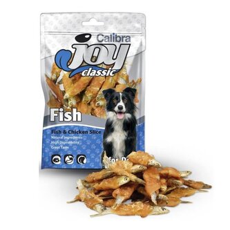 Calibra Joy Dog Classic Fish & Chicken Slice 80g - expirace do 28.11.2025