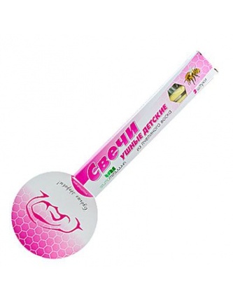 Svíčky do uší pro děti se včelím voskem 2ks TML K018