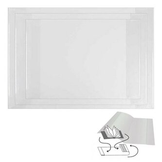 Obal univerzální PP se samolepícím proužkem 282 x 540 mm