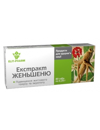 Ženšen 80 tbl. TML T043