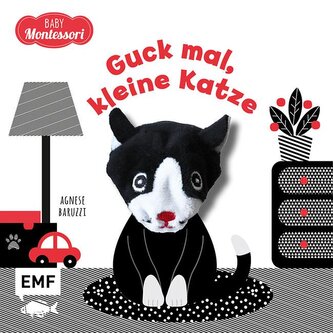 Kontrastbuch für Babys mit Fingerpuppe: Guck mal, kleine Katze Kontrastbuch für Babys mit Fingerpuppe: Guck mal, kleine Katze