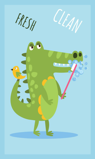 RĘCZNIK KIDS 009 30X50 BAW. DRUK