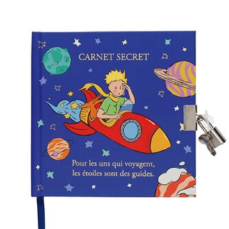 MALÝ PRINC Zápisník se zámkem LESAC41O03