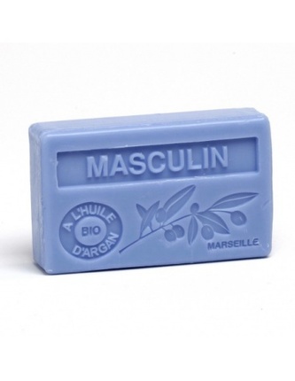 Mýdlo s bio arganovým olejem - Masculin (pro muže) 100g TML F242