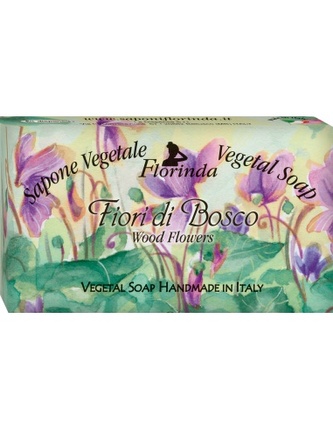 FLORINDA-KVĚTINOVÉ TÓNY: Rostlinné mýdlo „Lesní květiny“ 100g TML K2129
