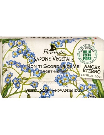 FLORINDA-ŘEKNI TO KVĚTINOU: Rostlinné mýdlo „Nezapomeň na mě“ 100g TML K2110