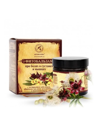 AROMATIKA: Kosmetický fytobalzám „Bolest kloubů a svalů“ 50g TML K2206