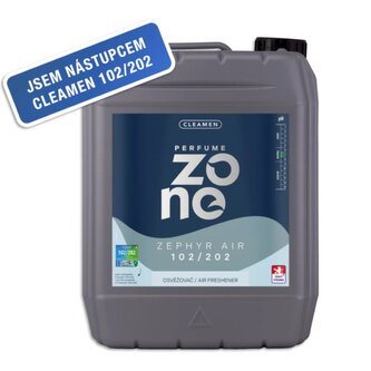 CLEAMEN PERFUME ZONE Zephyr air 102/202 - osvěžovač, neutralizátor pachů  - 5 l